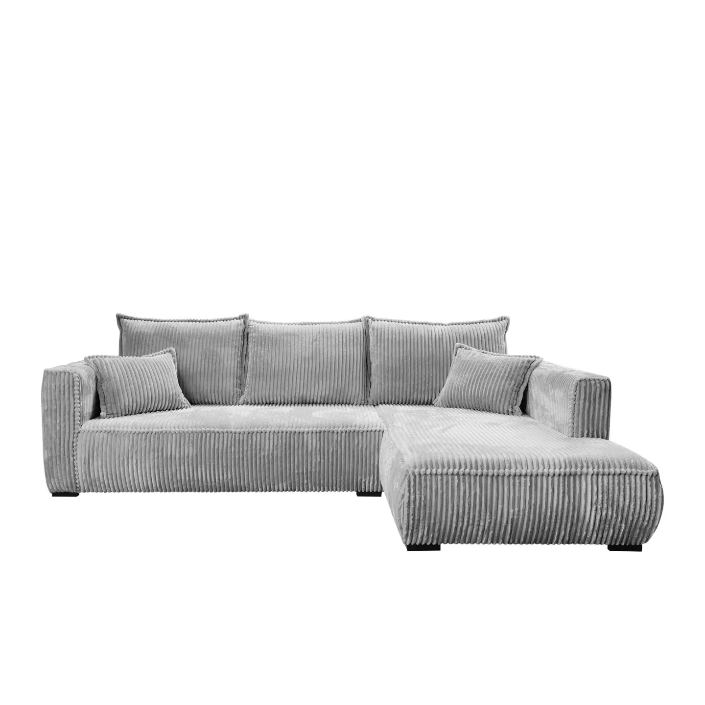 Puente 4-sits Soffa med divan - ljusgrå