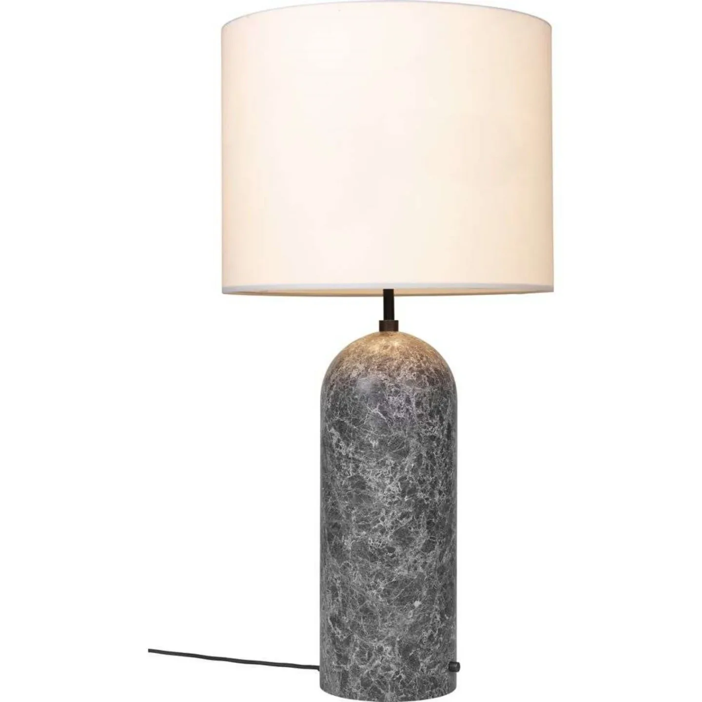 Gravity XL Low Gulvlampe Grey Marble/White - GUBI - Stue - Marmor