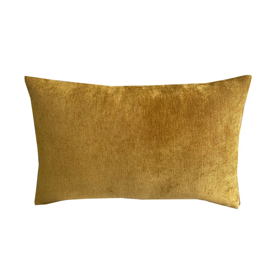 Zierkissenbezug Lea Gelb Polyester 30 cm 50 cm