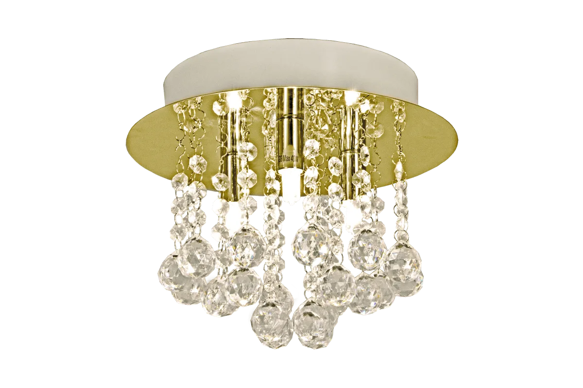 Aneta Lighting - Madelene Ø25 - Kristallkrona - Mässing