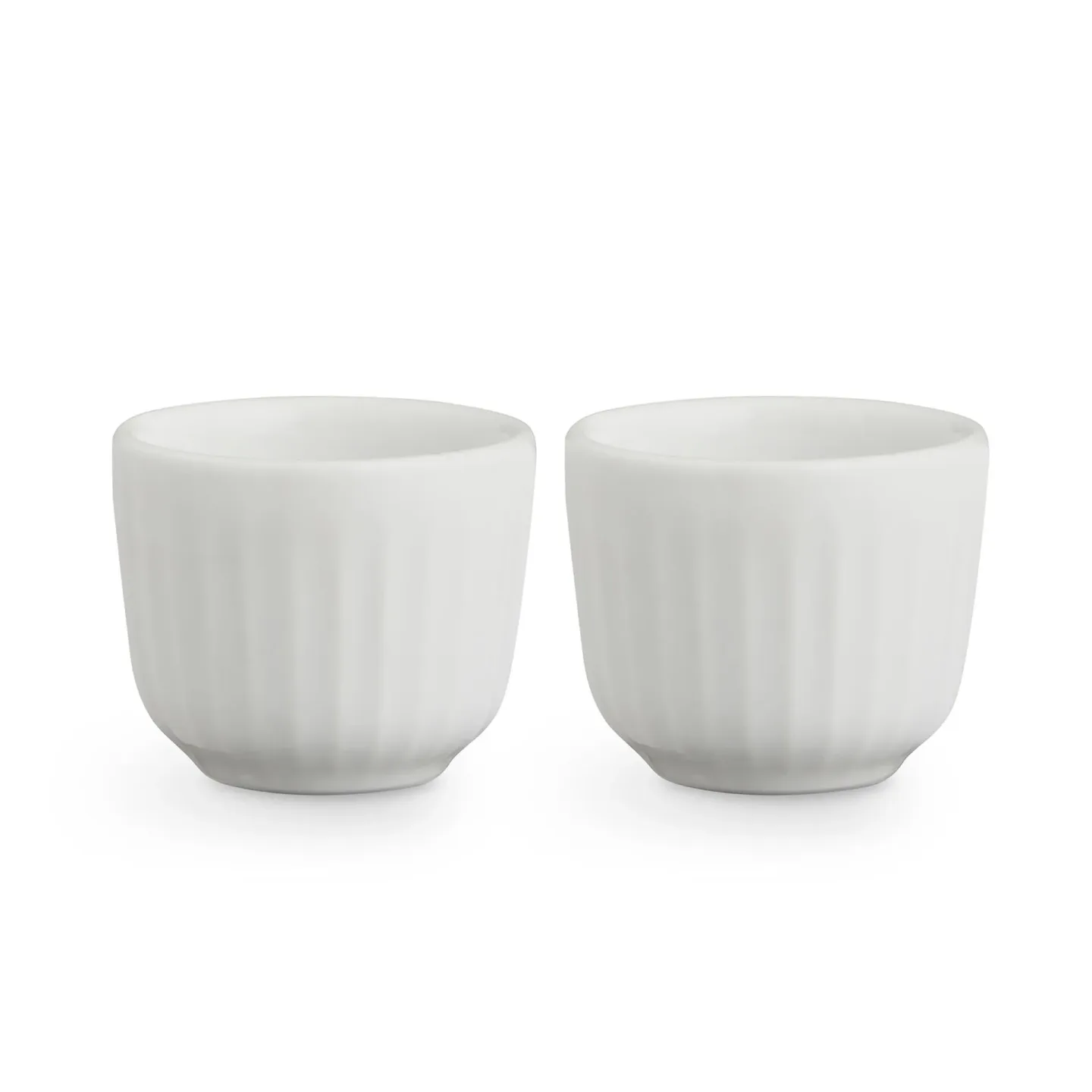 Kähler Hammershøi äggkopp, 2-pack vit