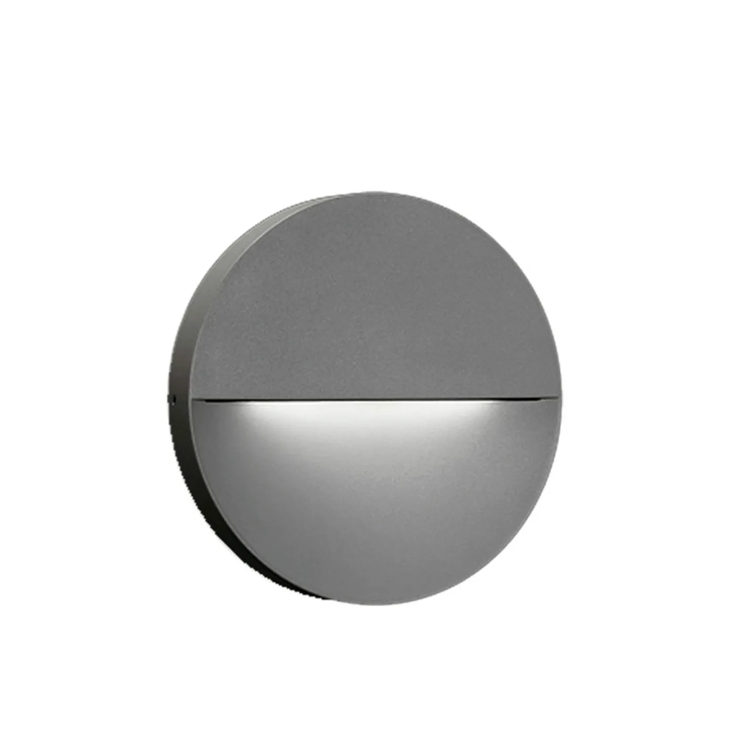 Eclipse LED Außenwandleuchte Grau - Ares FLOS - Terrasse - Aluminium
