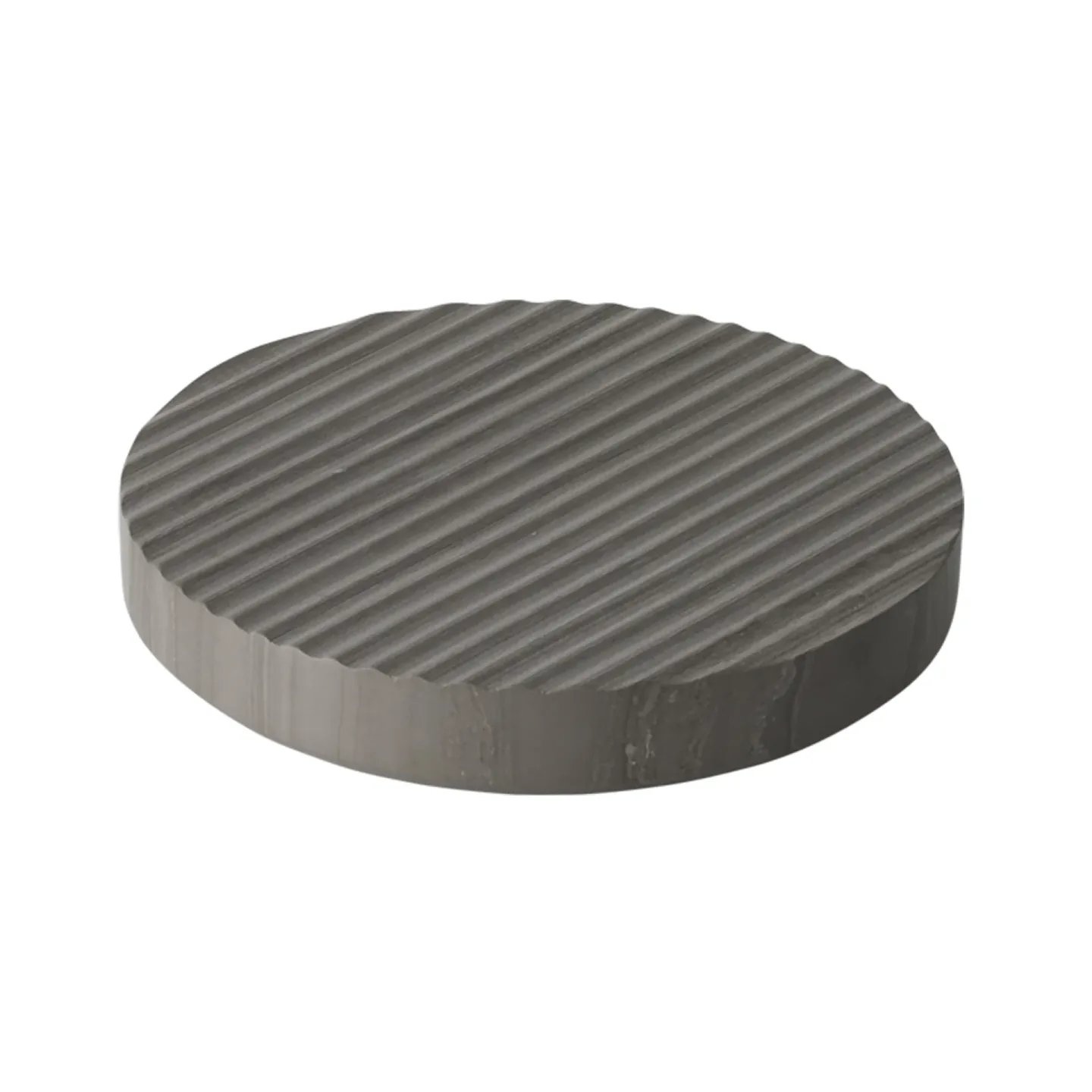 Muuto Groove Topfuntersetzer Marmor Grau klein