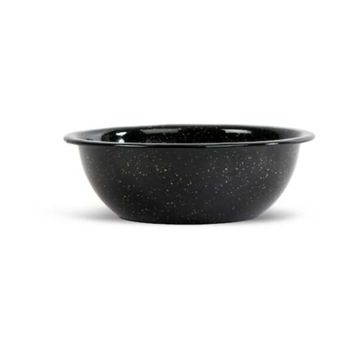 Sagaform Doris Emailleschale Ø16cm Schwarz