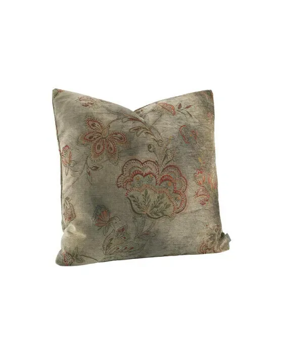Miralago Flower Cushion Cover Taupe