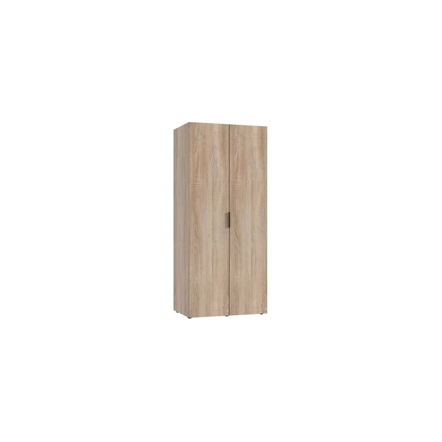 Kleiderschrank Modu eiche Holzwerkstoff B 80 cm