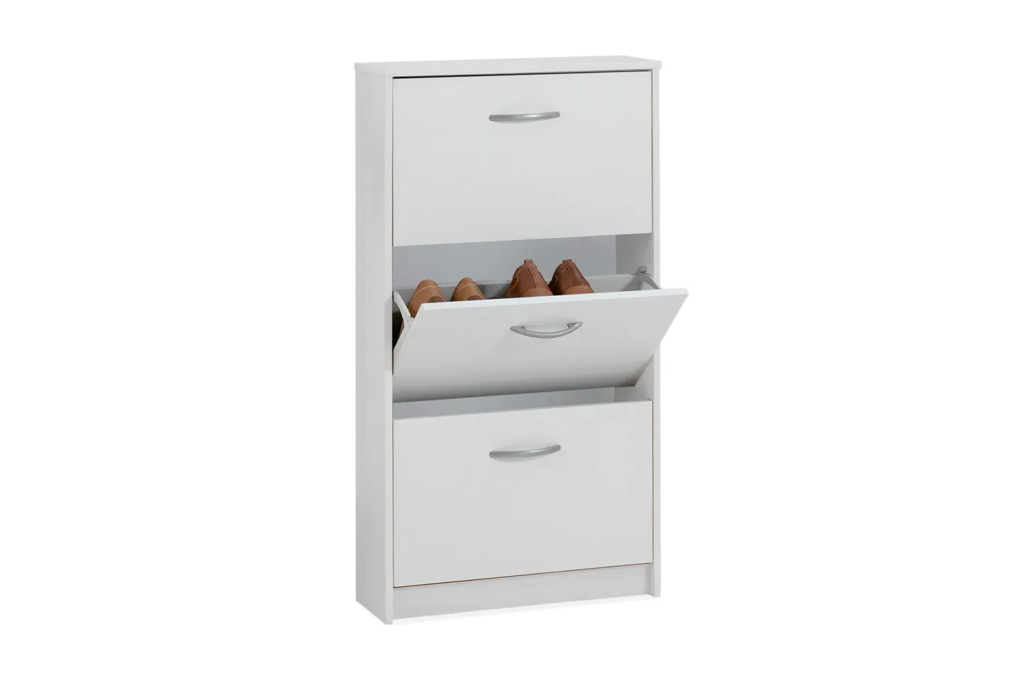 Erida Skoskåp 59 cm Låg - Vit