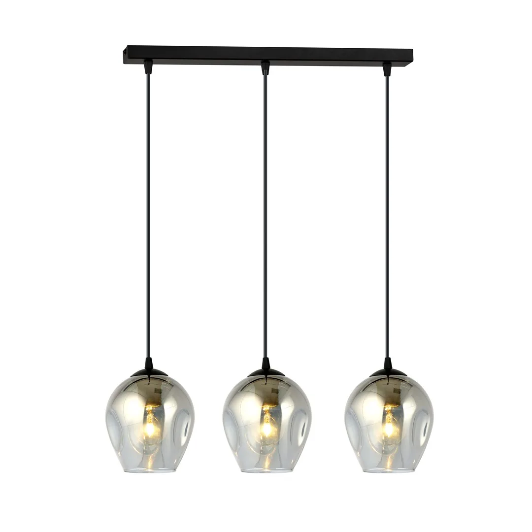 Emibig Lighting - Istar 70cm - Taklampa - Rökfärgad