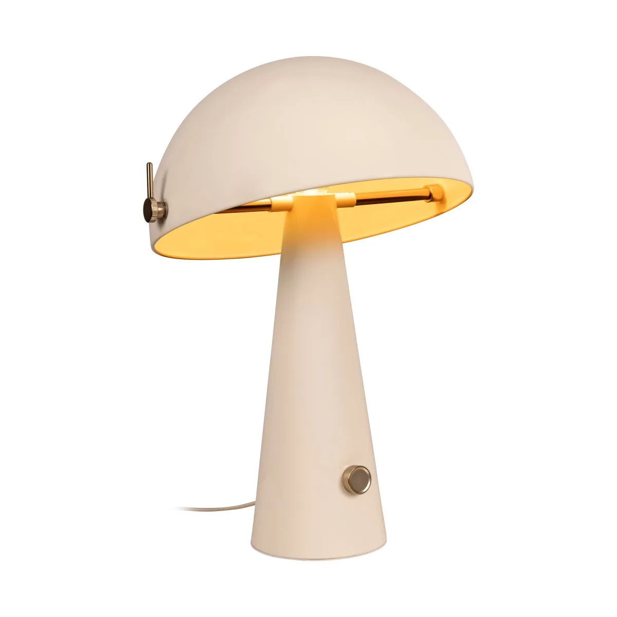 Lucide - Barone 52cm - Bordslampa - Krämvit