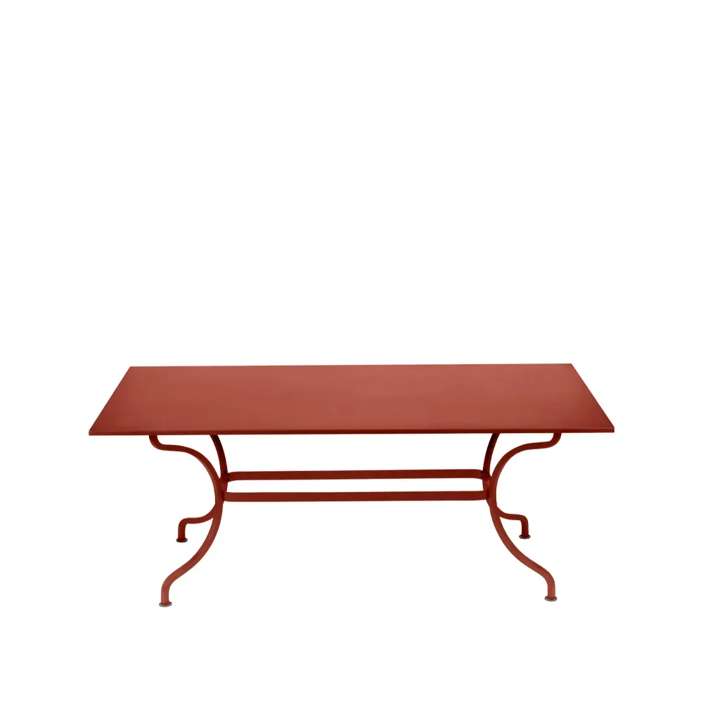 Fermob Romane bord rektangulärt Red ochre (röd)