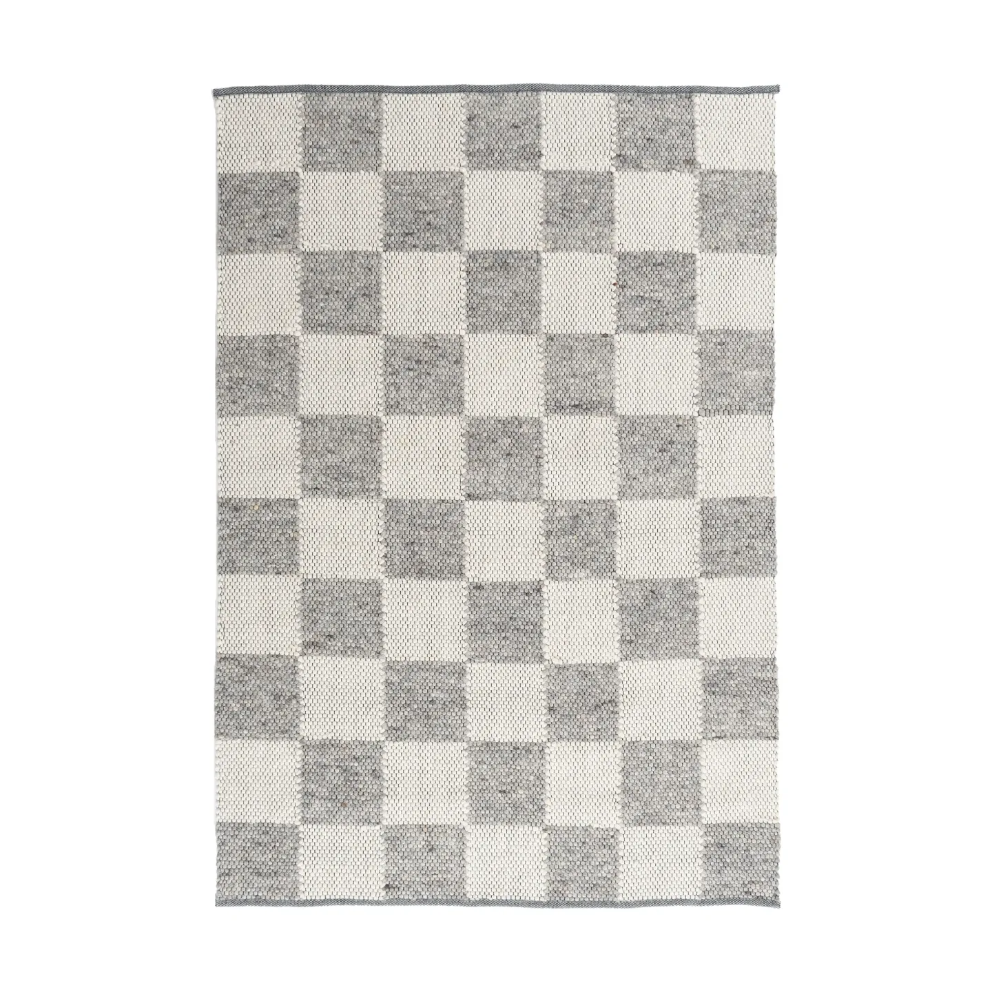 Tisca Gotland Design matta Special Edition Silver-white nr. 2418, 200x200 cm