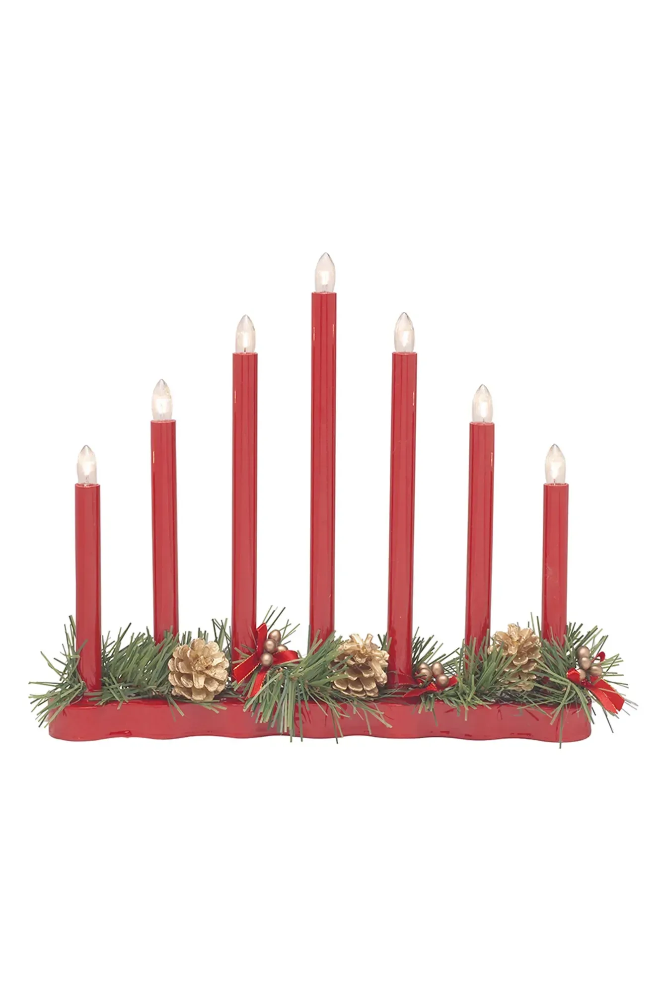 Hol Adventskerzenhalter Rot