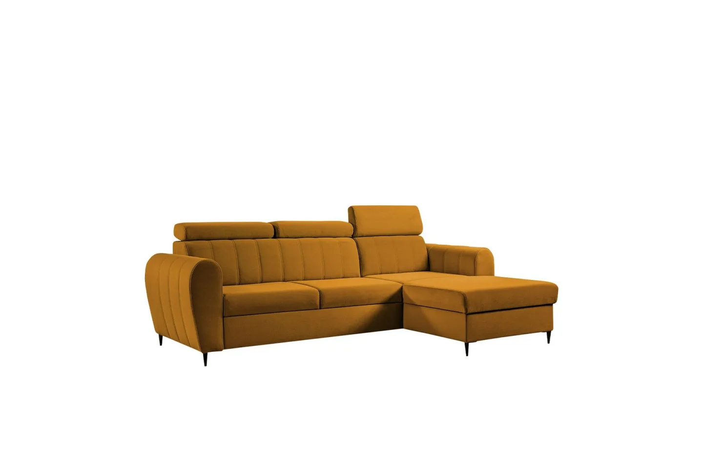 Hoffman Soffa med Divan 3-sits - Orange