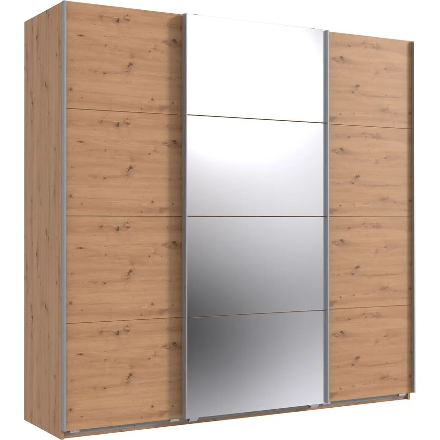 Kleiderschrank Neord Eiche Nachbildung Holzwerkstoff B 225 cm