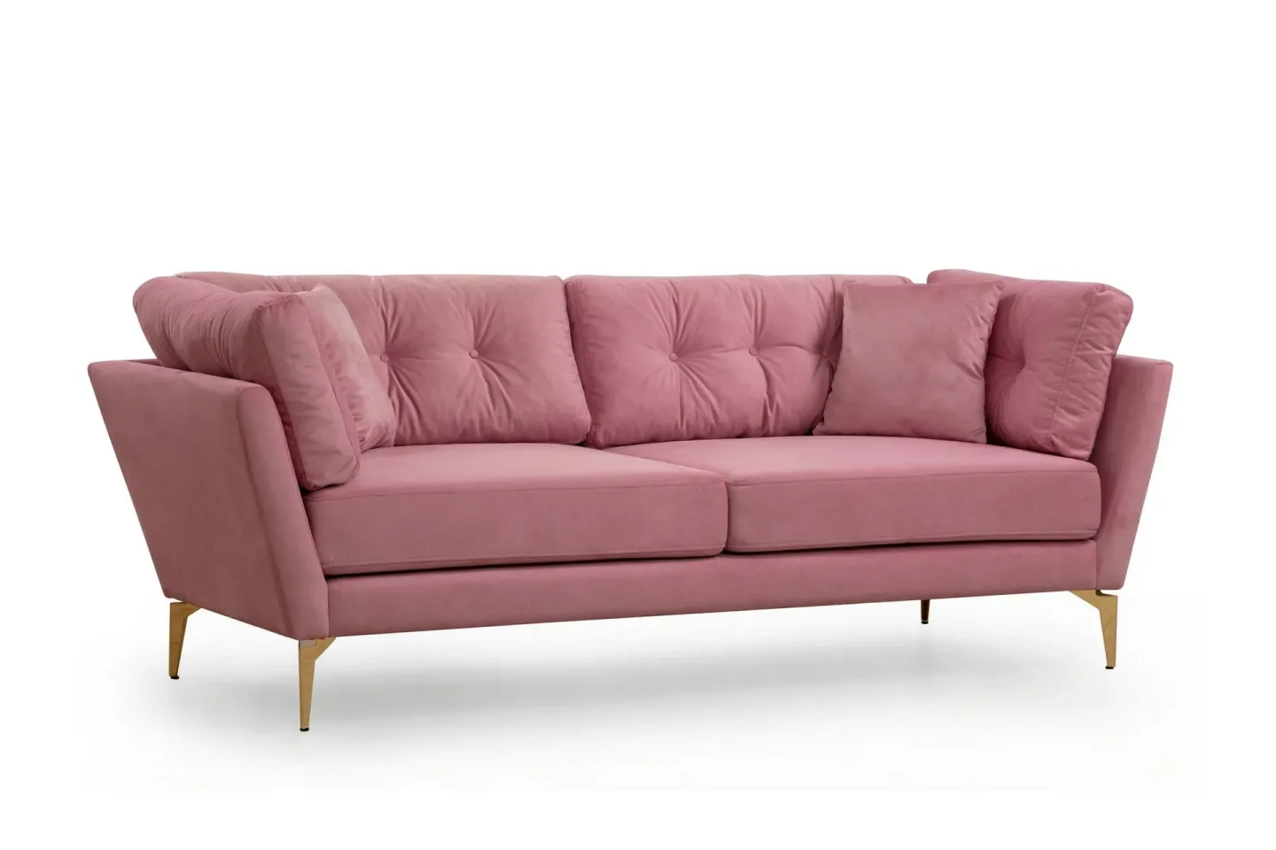 Dorval Soffa 3-sits - Rosa