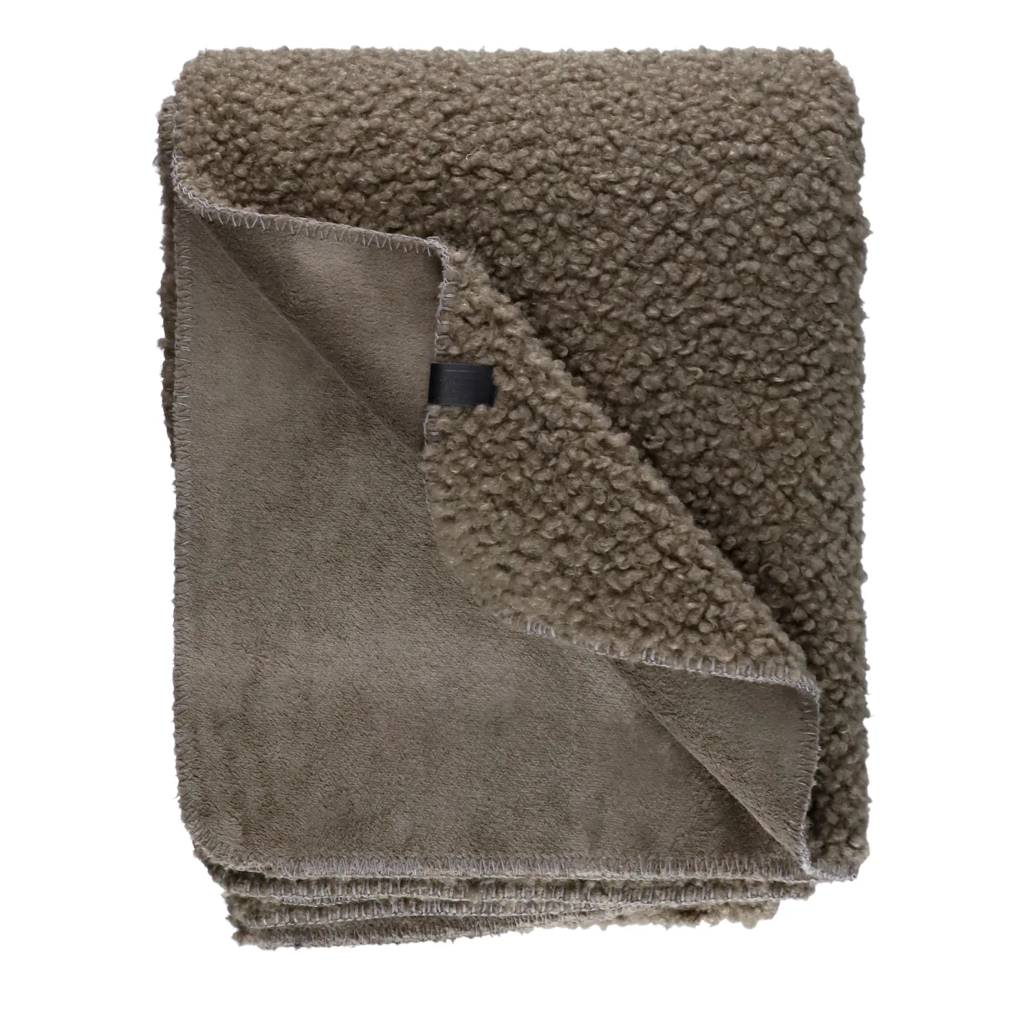 Stoeckel & Grimmler Plaid Teddy 140x200 cm Braun | Schubiger Möbel