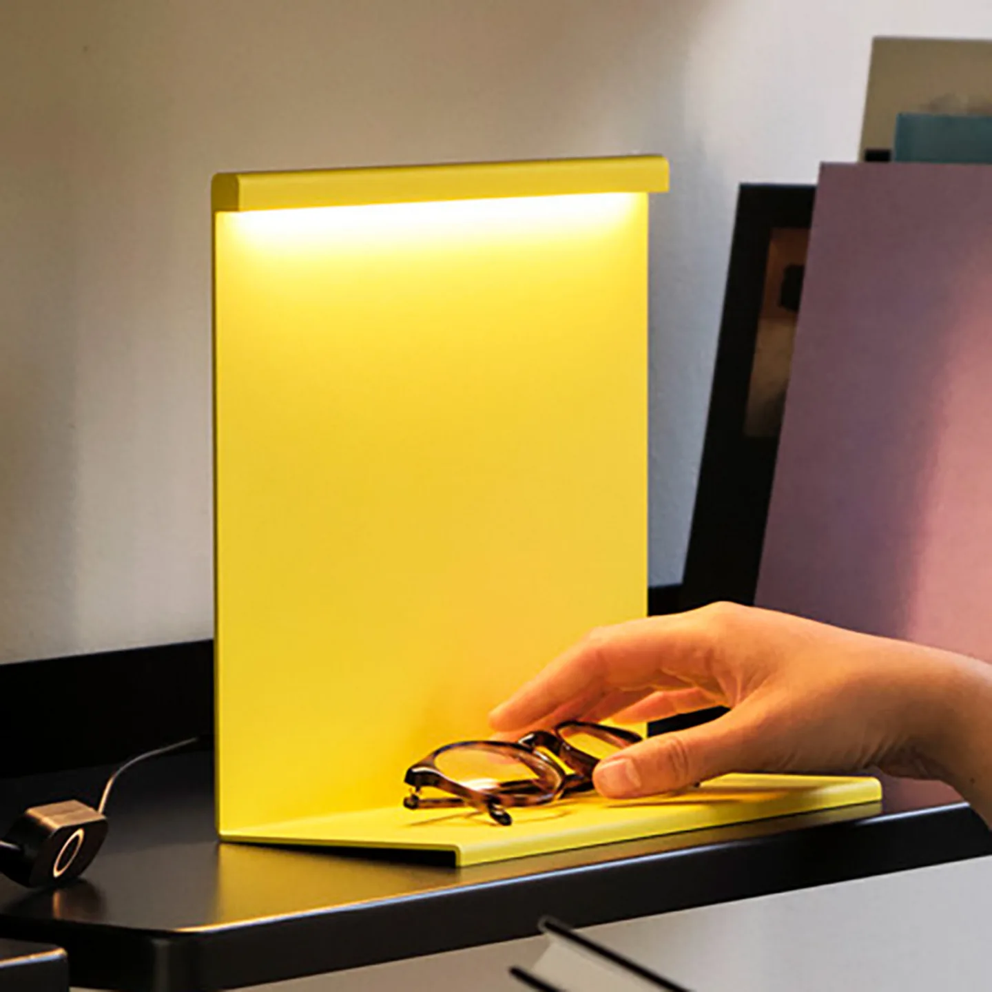 LBM Bordlampe Titanium Yellow - HAY - Stue - Design - Metal