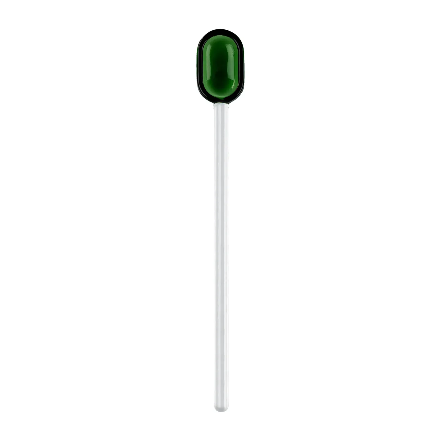 Muurla Muurla Lattelöffel Glas 15,5cm Green-clear