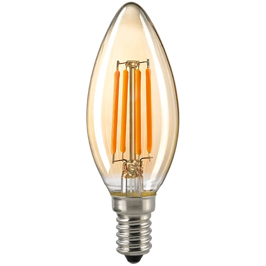 Bulbs Leuchtmittel Liun Glas E14 2.5 W - Farbe: GOLD - LED - LED Leuchtmittel