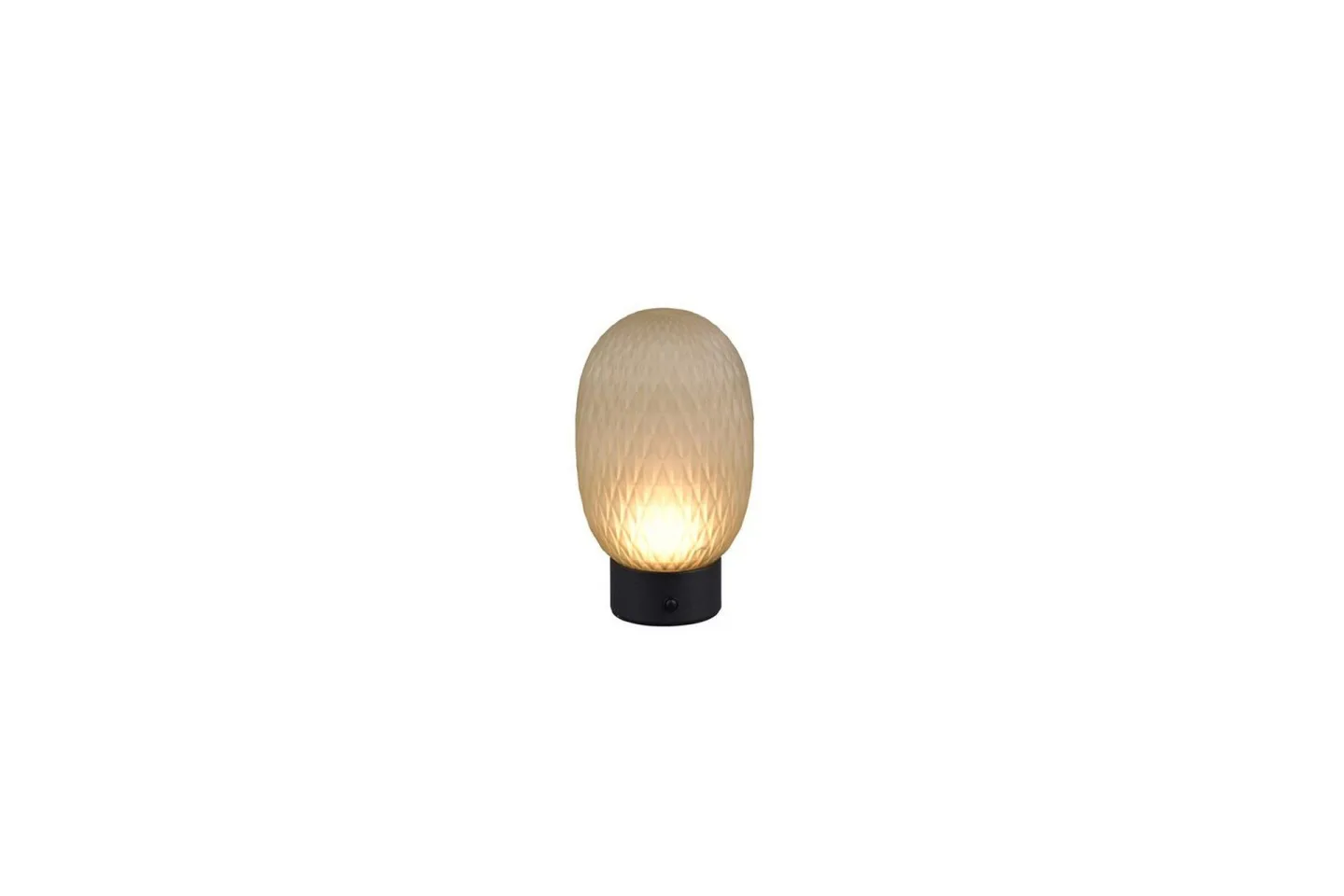 Bordslampa Laddningsbar TRIO Facette Mattsvart/grön - Mattsvart/grön