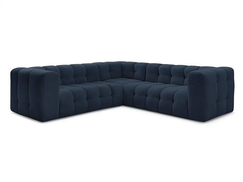 Ecksofa BOBOCHIC CLOUD Stoff dunkelblau