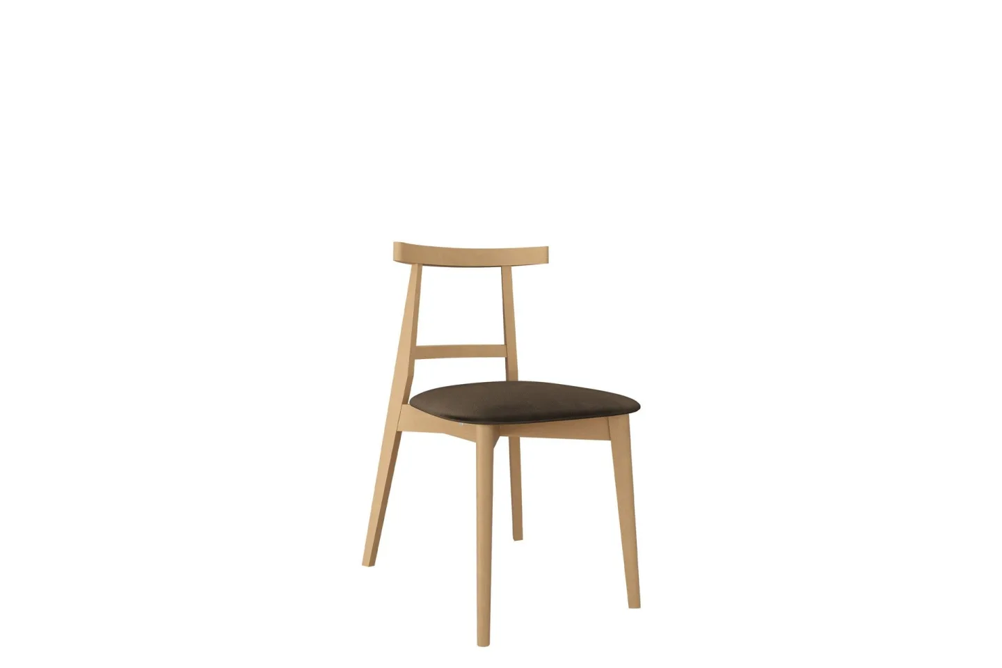 Freewill Matstol - Brun/Beige