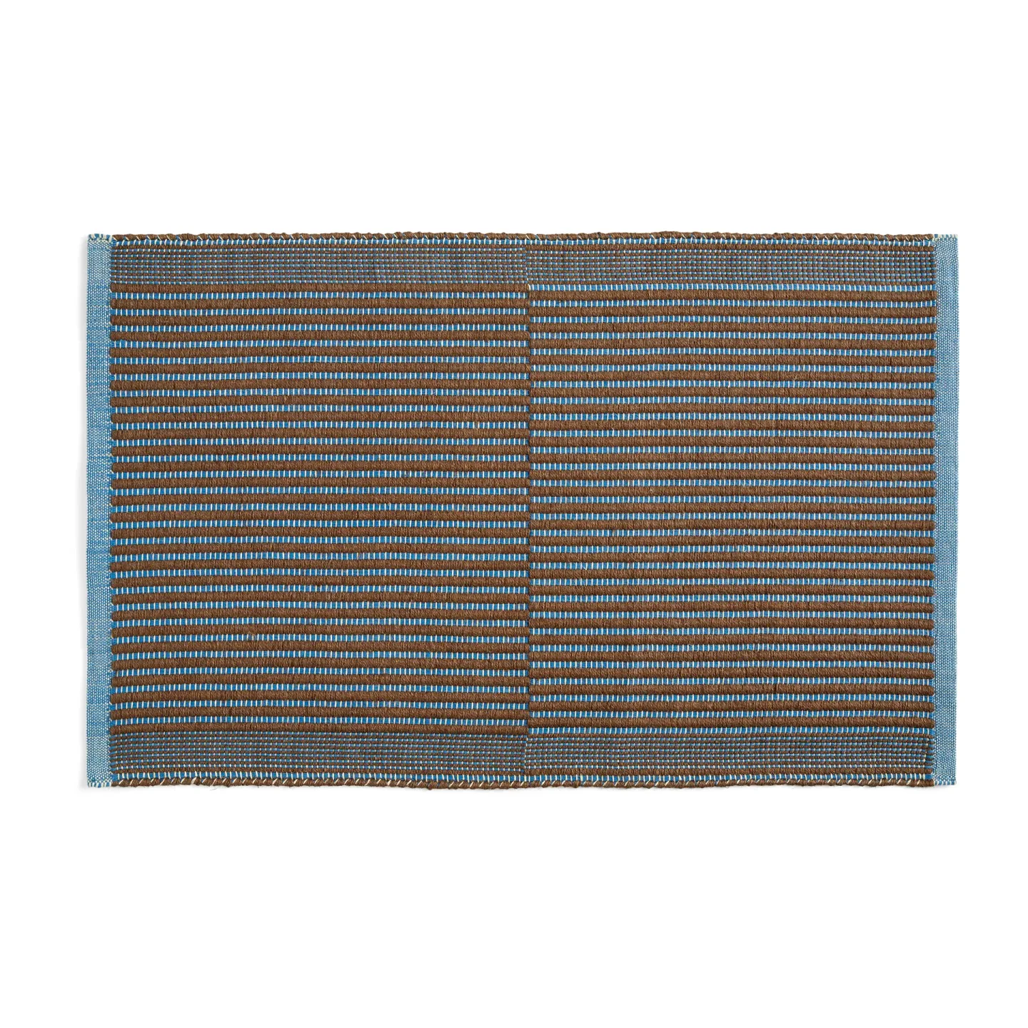 HAY Tapis Fußabstreifer 60 x 95cm Chestnut-blue