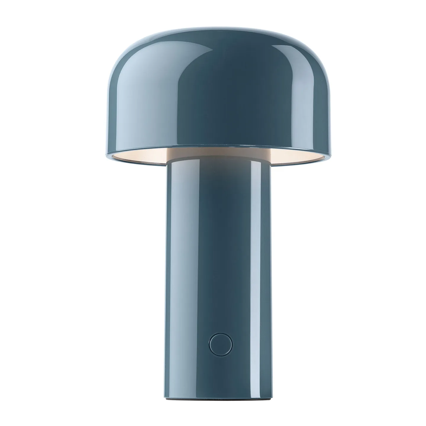 Bellhop Portable Bordlampe Grey Blue - Flos - Stue - Design - Plastik - Med skærm