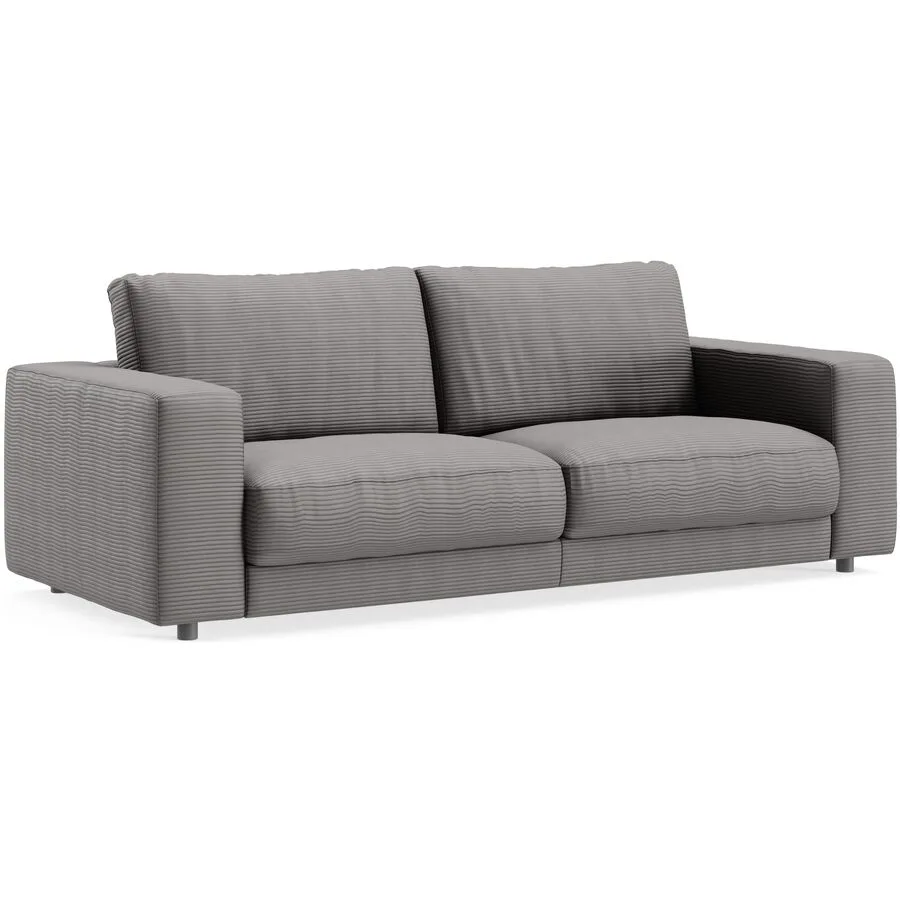Sofa Ava Bezug: 88% Polyester, 12% Polyacryl dark grey B 230 T 107 cm - Möbel Konfigurator: Traummöbel individuell zusammenstellen
