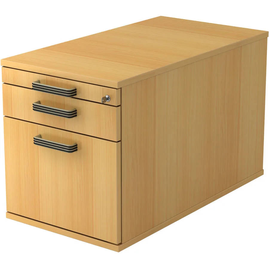 Rollcontainer Office buche Holzwerkstoff B 42.8 cm H 51.2 cm
