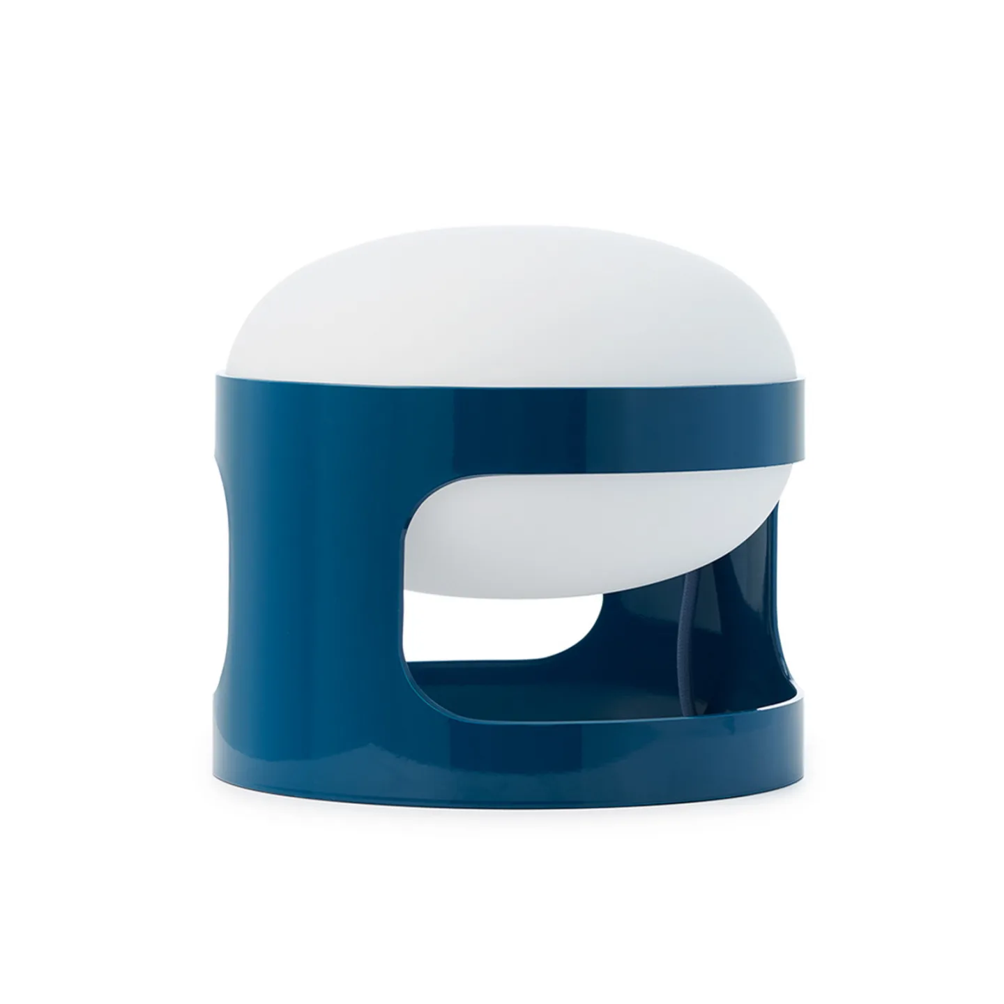 KD28 Tischleuchte, petrol, Höhe 23 cm - Kartell K28 - Wohnzimmer - Design - Kunststoff - Einflammig
