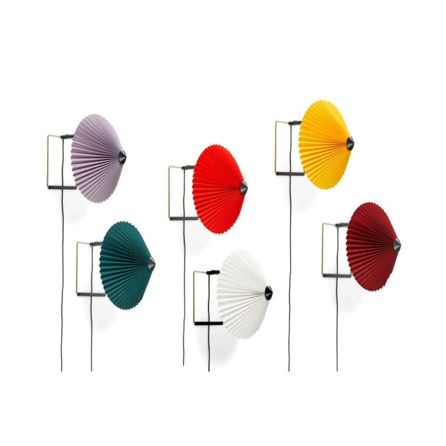 Matin 300 Vägglampa Oxide Red - HAY - Vardagsrum - Metall