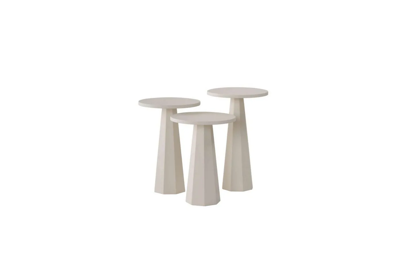 Miu Satsbord 35 cm - Vit