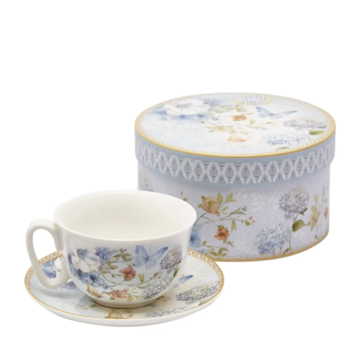 Edg Geschirr Teetasse Hellblau D: cm Blau | Schubiger Möbel