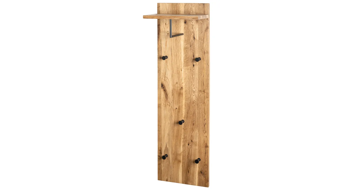 Wandgarderobe Paneel Eiche 30 x 100 cm - PARMA
