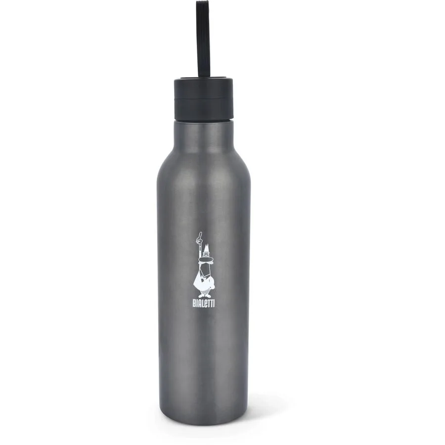 Thermosflasche Bialetti Grau Stahl/Silikon 750 ml
