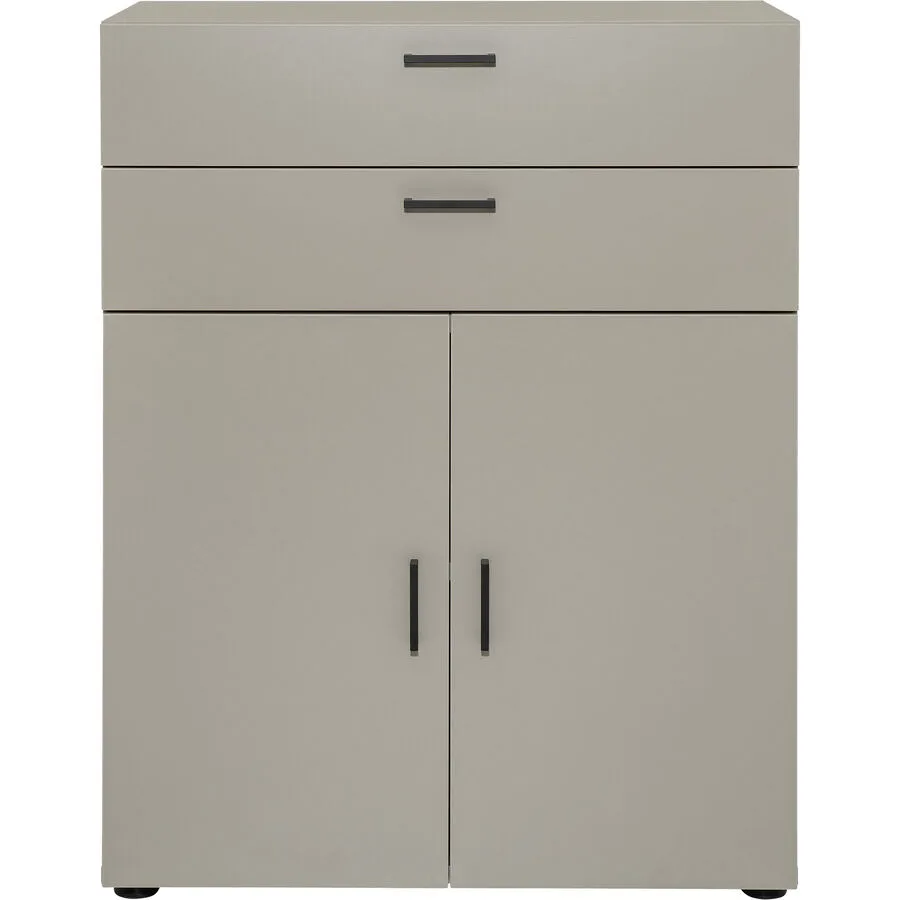 Kommode Window Beige Holzwerkstoff 81.2 cm 45 cm