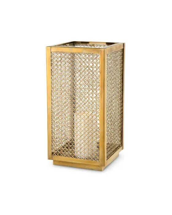 Cairo lysholder antik messing