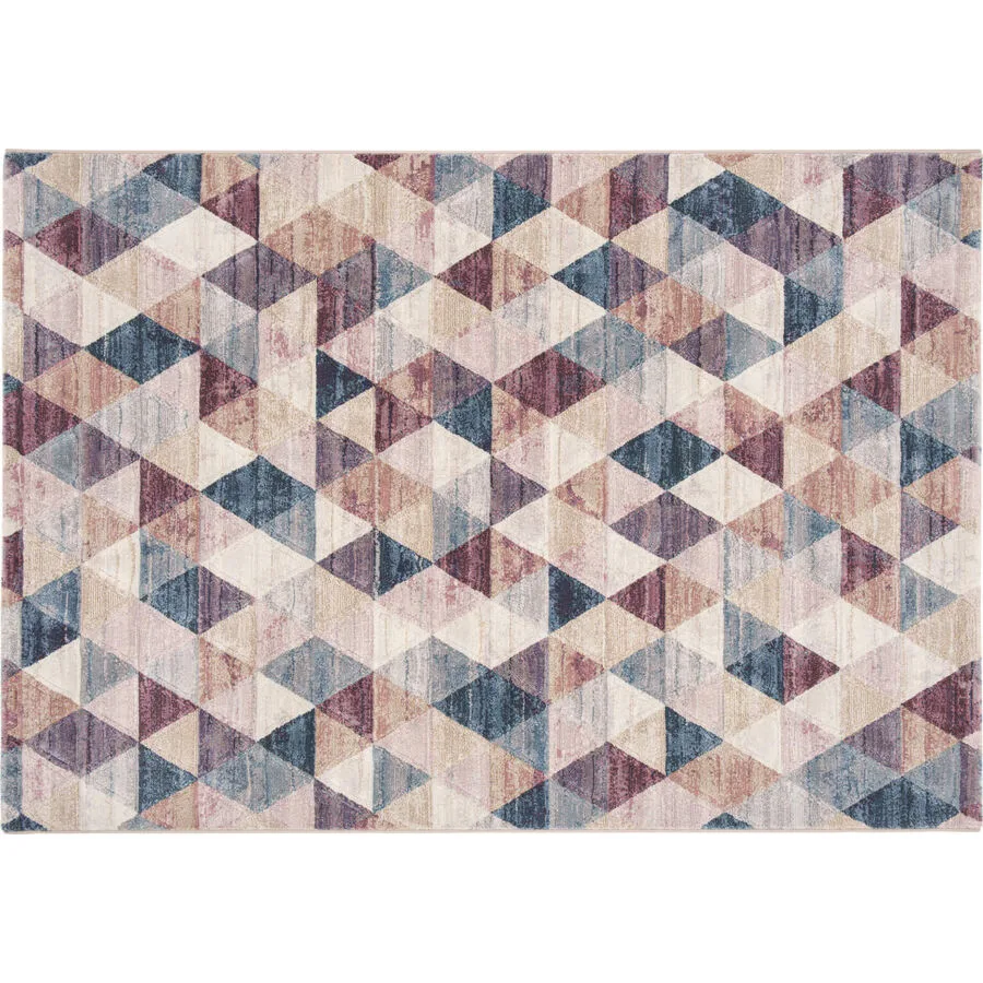 Teppich Argentum lila Anderes Muster Polypropylen 200 x 290 cm