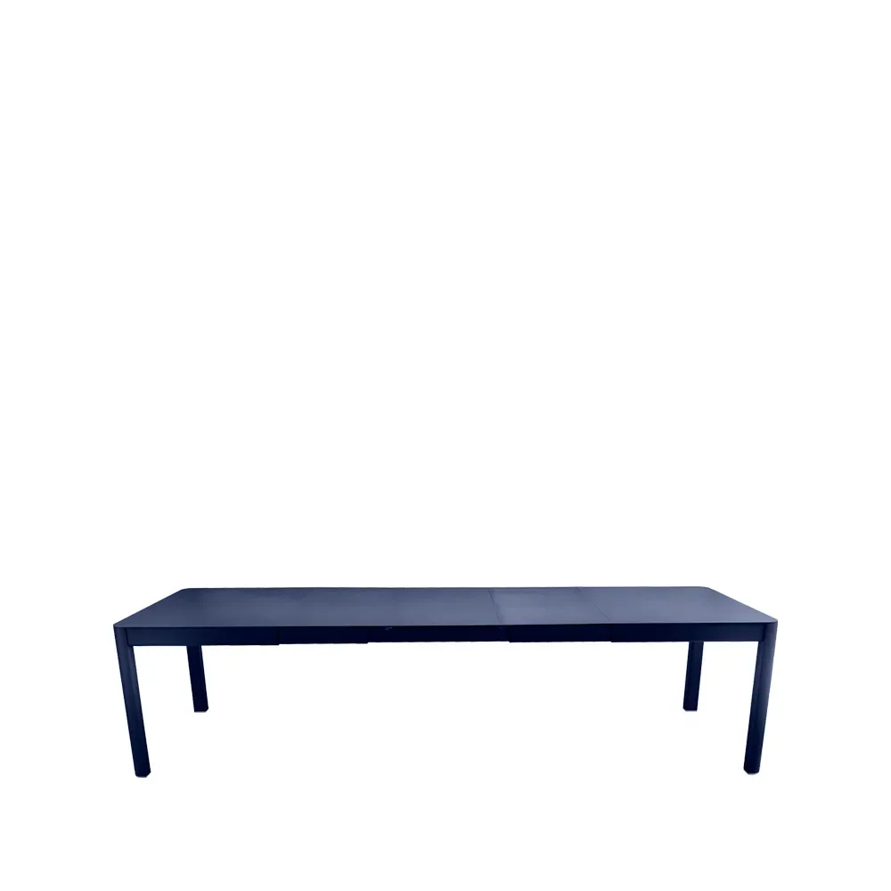 Fermob Ribambelle XL bord Deep blue (blå), 3 utdragsskivor