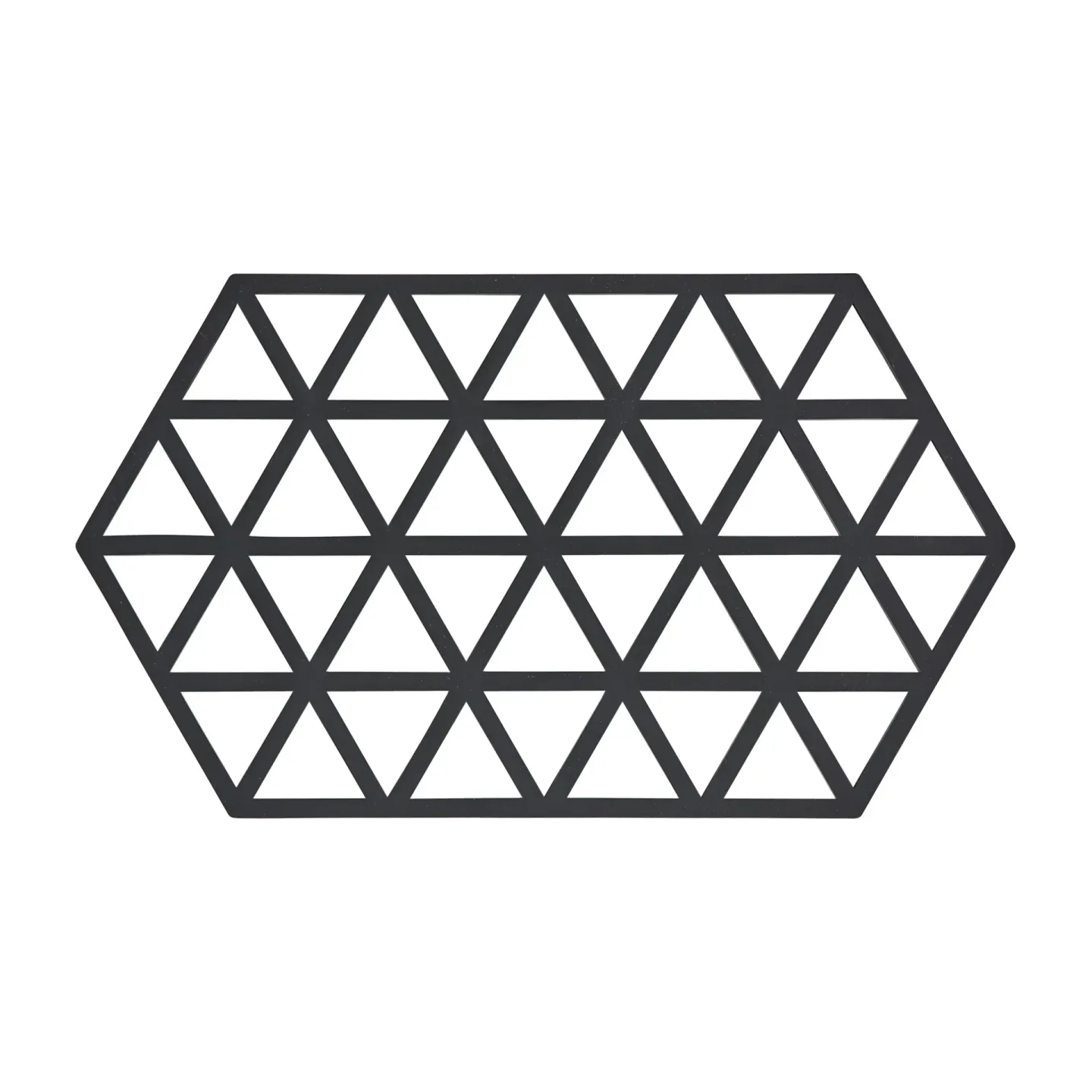 Zone Denmark Triangles Topfuntersetzer 14 x 24cm Black