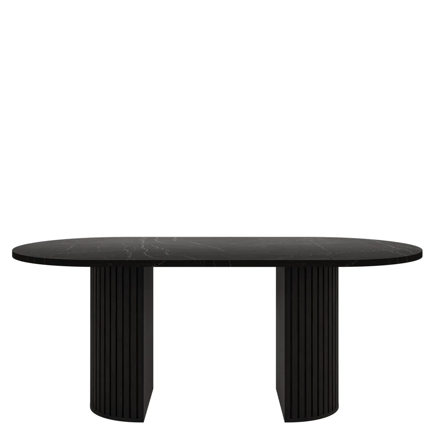 Calvion Matbord 185 cm Oval - Svart