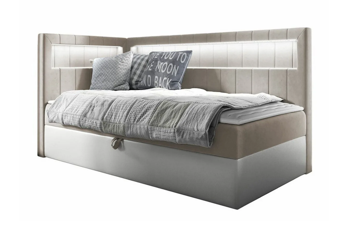 Boisdale Sängram 90x200 cm -