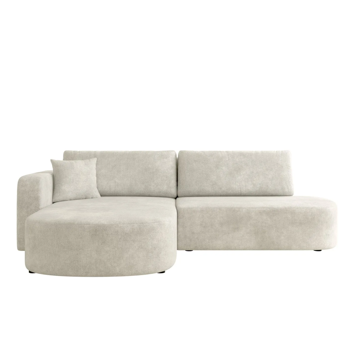 Pryda 4-sits Bäddsoffa divan vänster med förvaring -