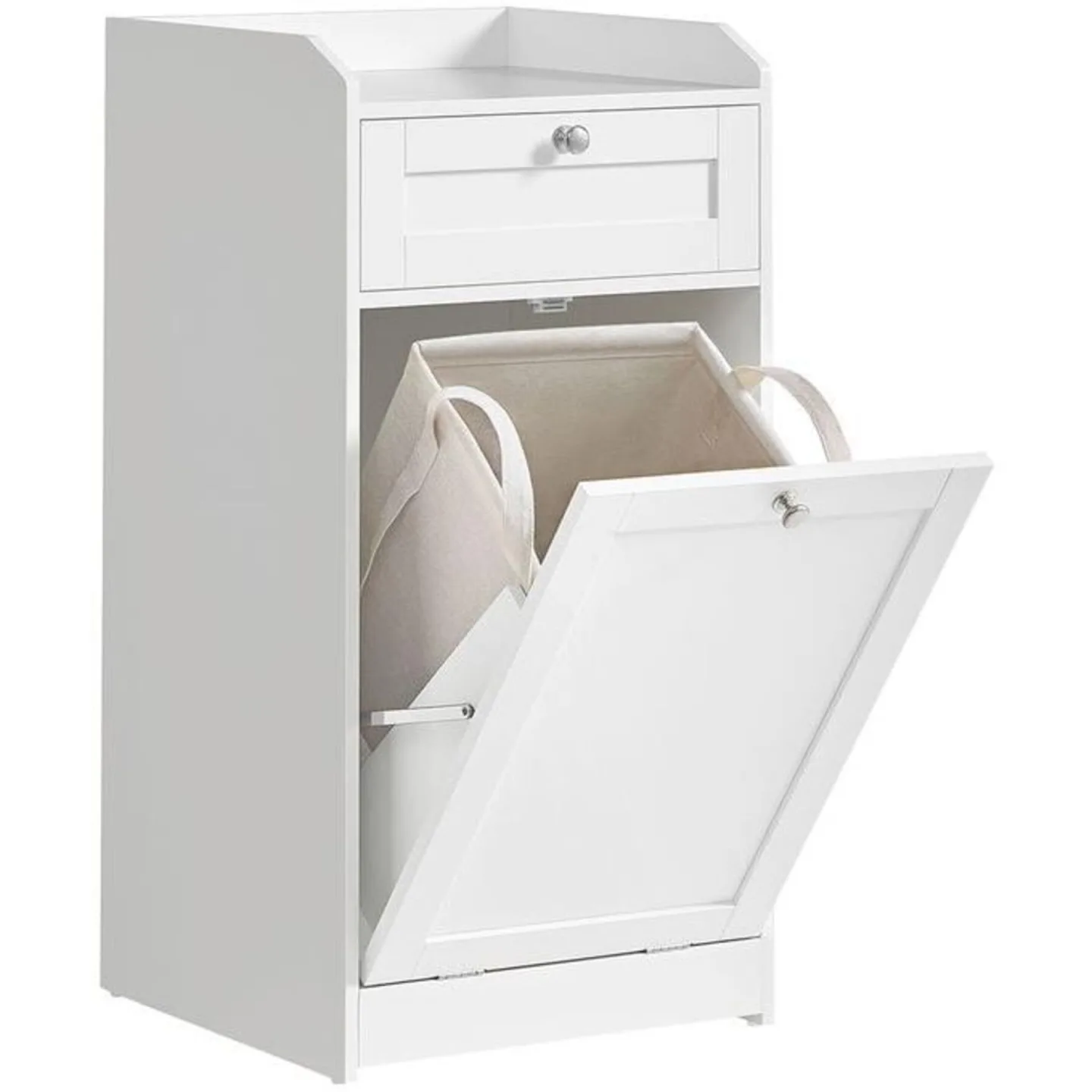 Badmöbel VASAGLE Weiss B 40 T 40 cm H 80.2 cm - Material: Holz - Badmöbel