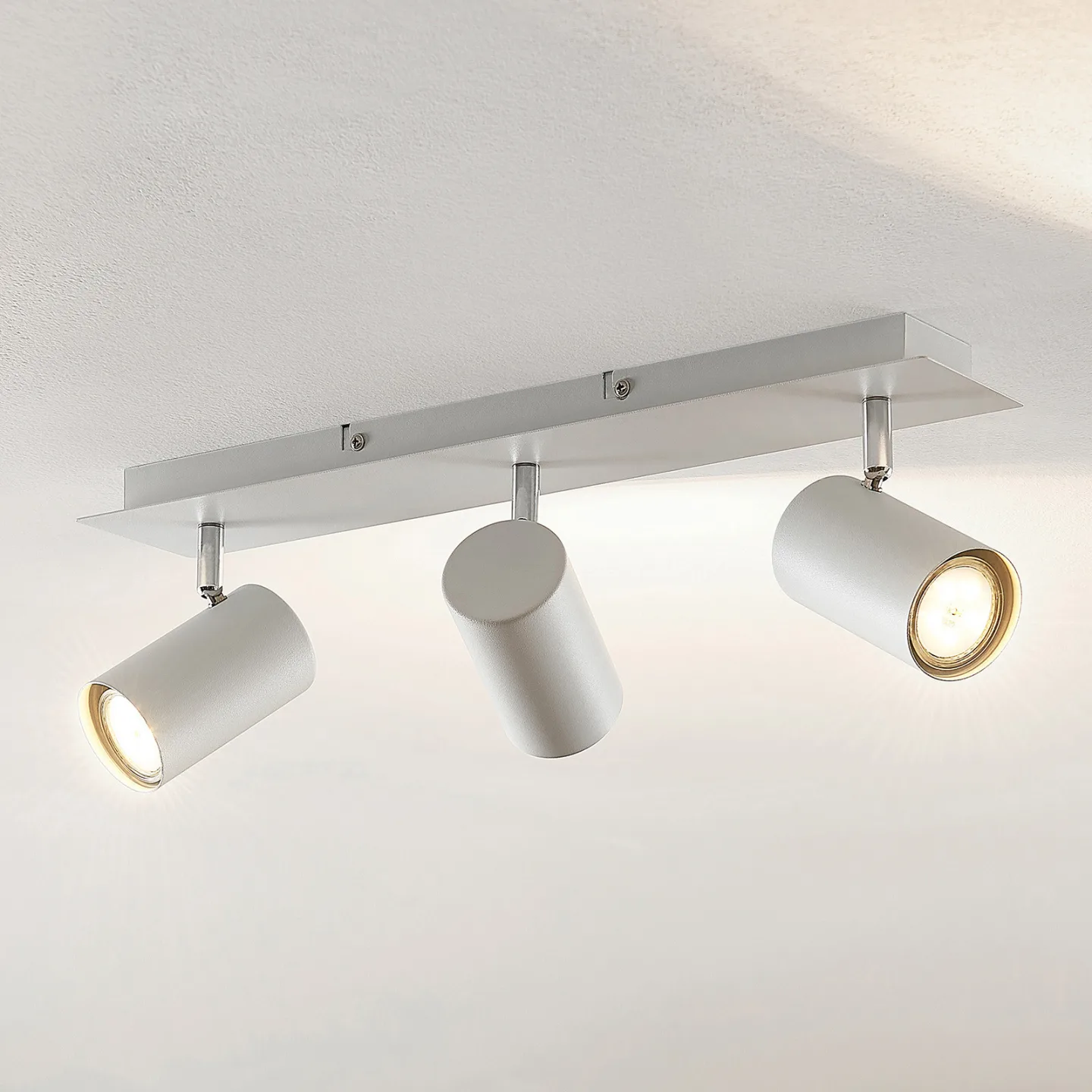 Joffrey 3 Loftlampe White - Lindby - Stue - Moderne - Metal - Med flere lyskilder