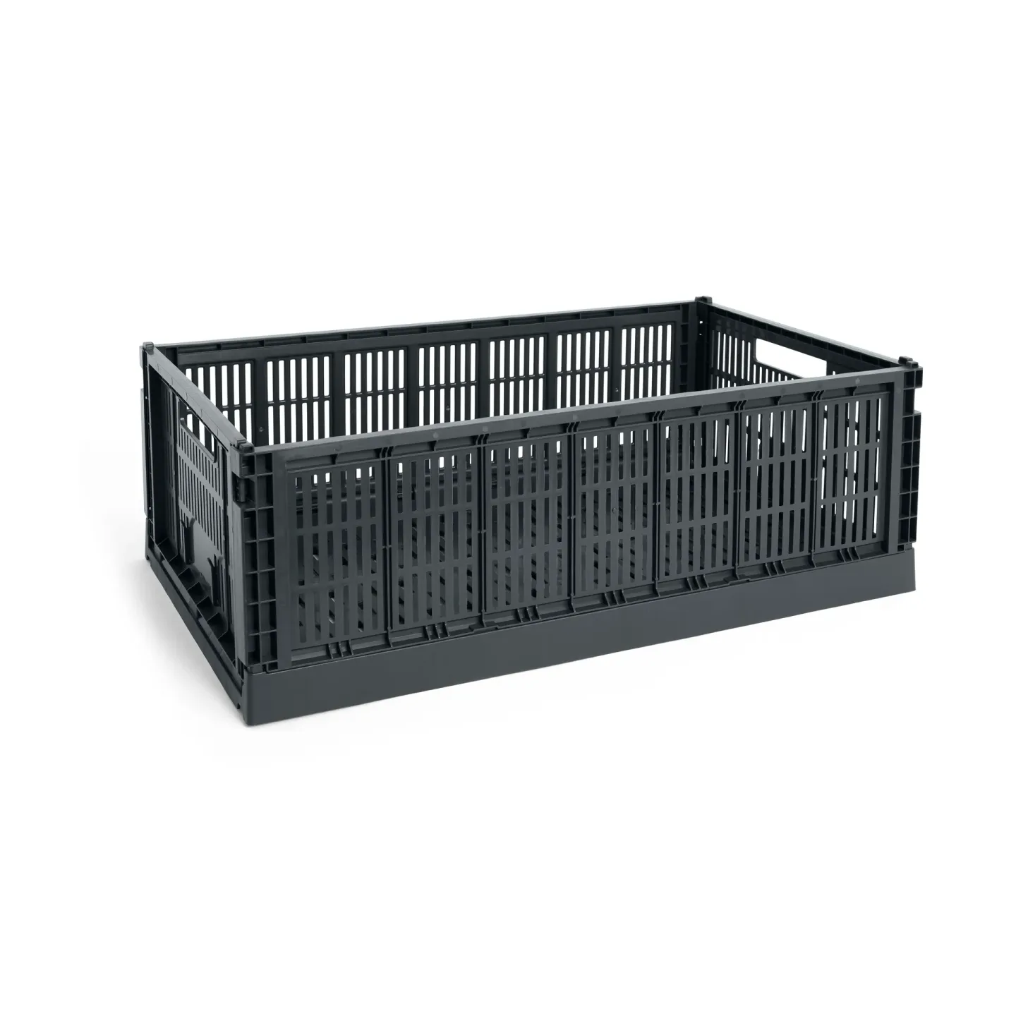 HAY Colour Crate XL 42x68 cm Charcoal