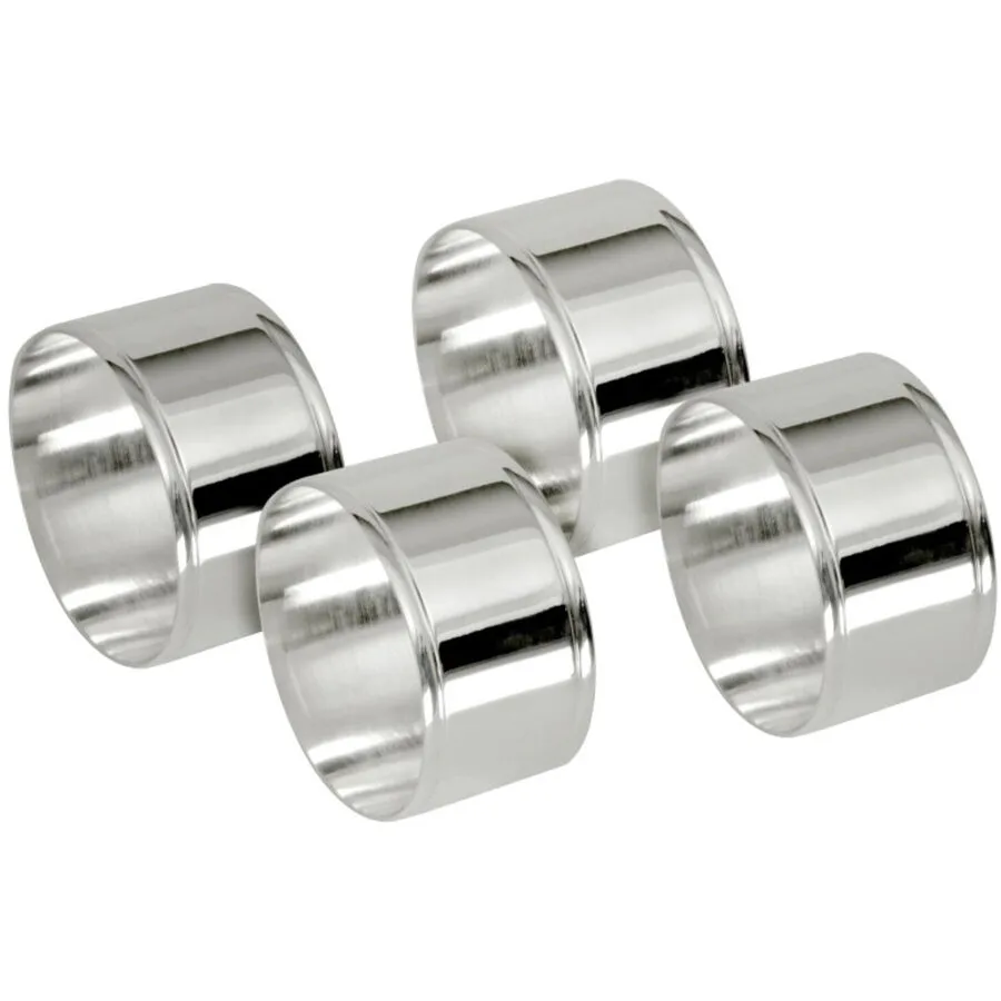 Serviettenring Contacto Bander silber Versilbert Messing B 2.5 cm
