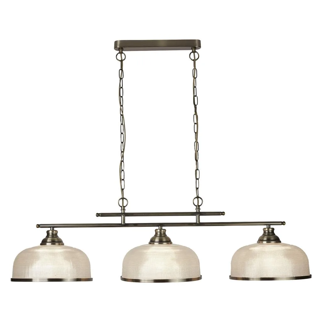 Searchlight - Bistro 100cm - Taklampa - Antikmässing