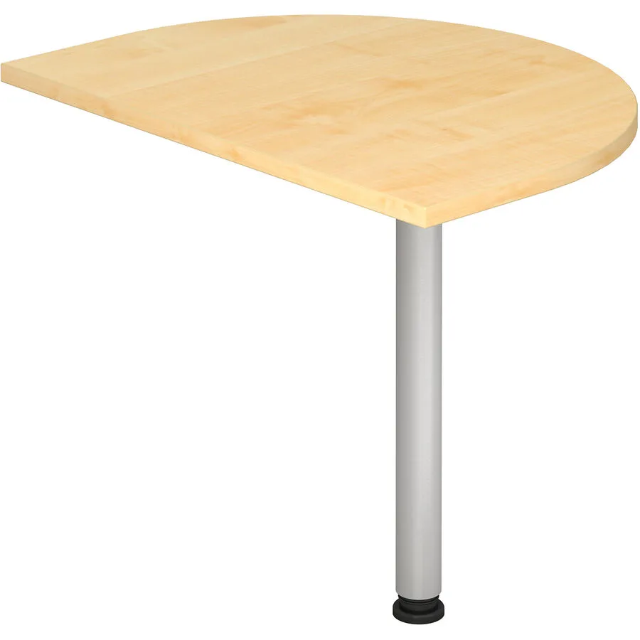 Anbautisch Office Ahorn Holzwerkstoff Höhenverstellbar B 60 T 80 cm